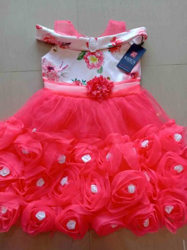 Picture of MDL00520 :: Size:4-5 Years :: Designer Frocks