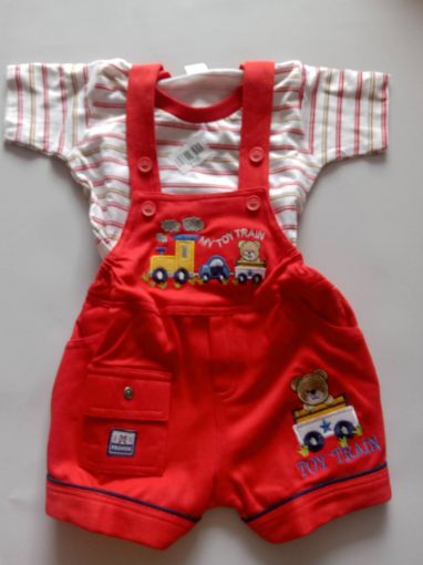 Picture of MDL00319 :: Size:6-9 Months :: Baby Boy-Dungarees