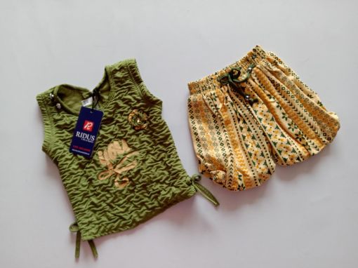 Picture of MDL00021 :: Size:18-24 Months :: Girls Top and Shorts Set