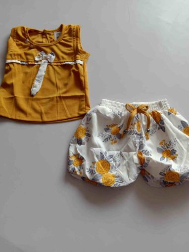 Picture of MDL00266 :: Size:18-24 Months :: Girls Top And Shorts Set