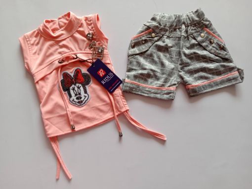 Picture of MDL00032 :: Size:2-3 Years :: Girls Top And Shorts Set