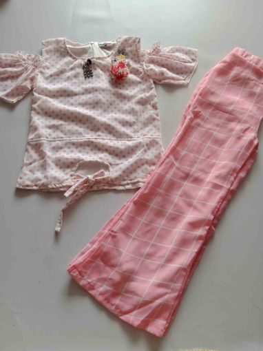 Picture of MDL00286 :: Size:7-8 Years :: Girls Top And Palazo Set