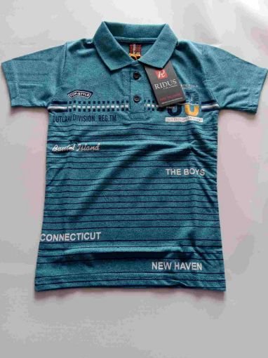 Picture of MDL00298 :: Size:3-4 Years :: Boys T-Shirt (With Collar)