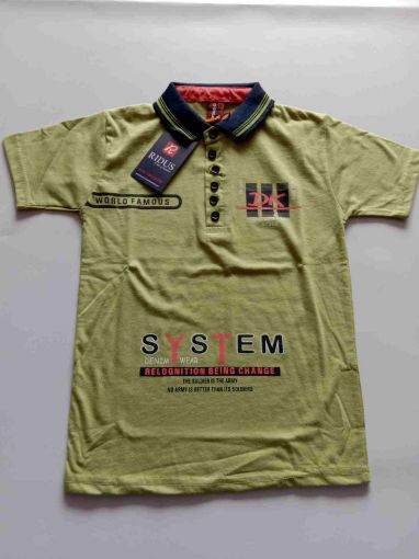 Picture of MDL00298 :: Size:6-7 Years :: Boys T-Shirt (With Collar)