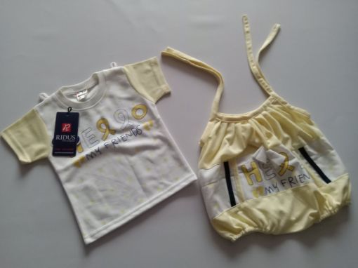 Picture of MDL00086 :: Size:9-12 Months :: Girls Dungarees