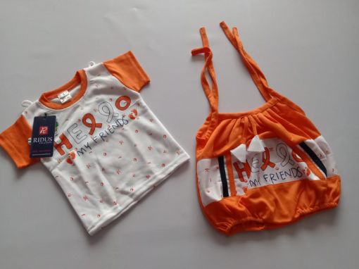 Picture of MDL00086 :: Size:9-12 Months :: Girls Dungarees