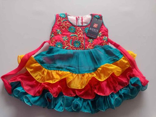 Picture of MDL00776 :: Size:2-3 Years  :: Designer Frocks