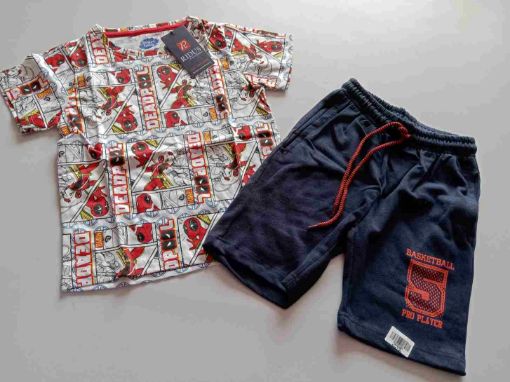 Picture of MDL00239 :: Size:7-8 Years :: Boys T-Shirt and Pant Set