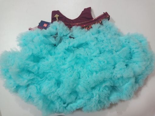 Picture of MDL00830 :: Size:5-6 Years :: Designer Frocks