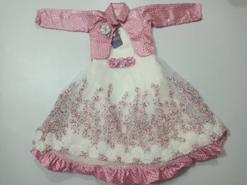 Picture of MDL00834 :: Size:3-4 Years :: Designer Frocks