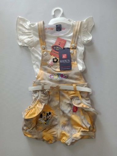 Picture of MDL01029 :: Size:4-5 Years :: Girls Dungarees