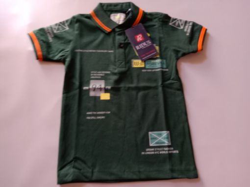 Picture of MDL00906 :: Size:3-4 Years :: Boys T-Shirt (With Collar)
