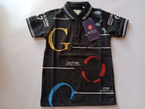 Picture of MDL00906 :: Size:3-4 Years :: Boys T-Shirt (With Collar)