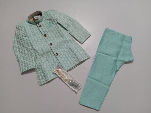 Picture of MDL00953 :: Size:4-5 Years :: Boys Party Wear-Sherwani and Dhoti Sets