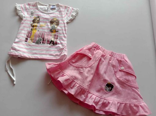 Picture of MDL00334 :: Size:5-6 Years :: Skirt and Top Set