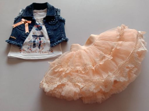 Picture of MDL00573 :: Size:18-24 Months :: Skirt and Top Set