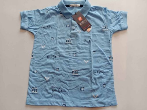 Picture of MDL00091 :: Size:6-7 Years :: Boys T-Shirt (With Collar)