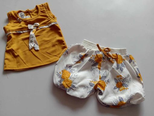 Picture of MDL00266 :: Size:2-3 Years :: Girls Top And Shorts Set
