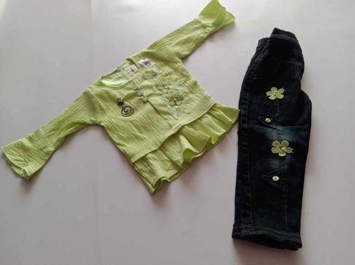 Picture of MDL00420  :: Size:2-3 Years  :: Girls Top And Shorts Set