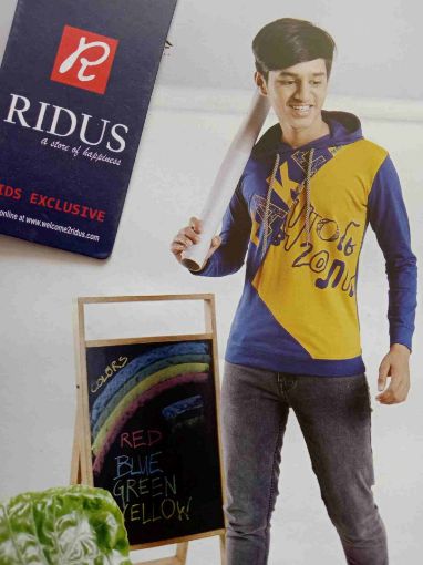 Picture of MDL00613 :: Size:7-8 Years :: Boys Full Sleave T Shirt