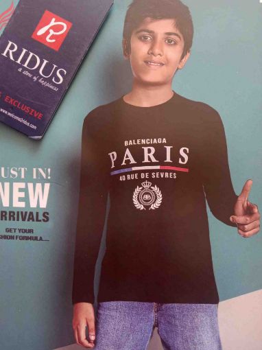 Picture of MDL00614 :: Size:8-9 Years :: Boys Full Sleave T Shirt