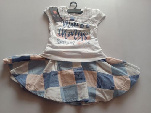 Picture of MDL00332 :: Size:5-6 Years :: Skirt and Top Set