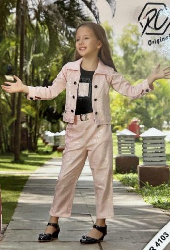 Picture of MDL01109 :: Size:7-8 Years :: Girls Top And Pant Set
