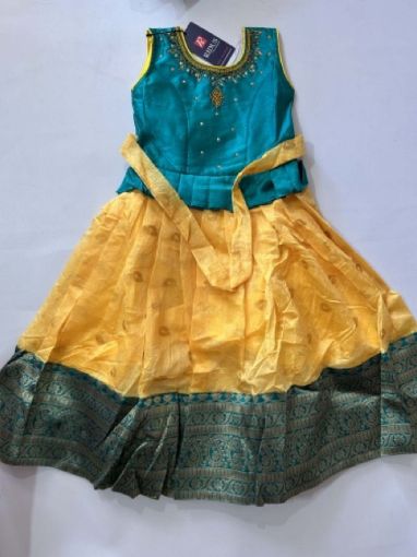 Picture of MDL01149 :: Size:7-8 Years :: Designer Frocks