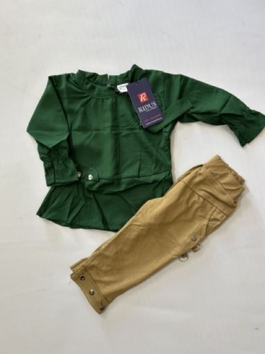 Picture of MDL01154 :: Size:18-24 Months :: Girls Top And 3/4th Set