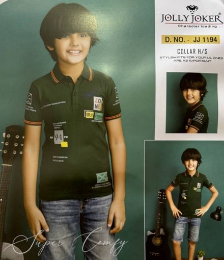 Picture of MDL00906 :: Size:18-24 Months :: Boys T-Shirt (With Collar)