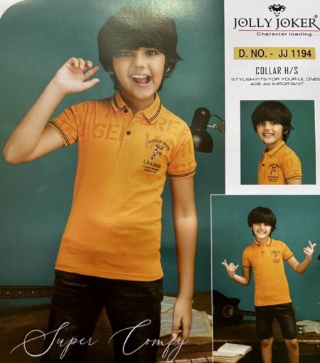 Picture of MDL00906 :: Size:6-7 Years :: Boys T-Shirt (With Collar)