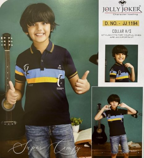 Picture of MDL00906 :: Size:6-7 Years :: Boys T-Shirt (With Collar)
