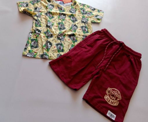 Picture of MDL00239 :: Size:7-8 Years :: Boys T-Shirt and Pant Set