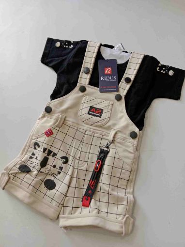 Picture of MDL01257 :: Size:6-9 Months :: Baby Boy-Dungarees