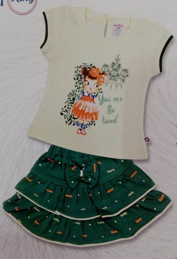 Picture of MDL01274 :: Size:18-24 Months :: Skirt And Top Set