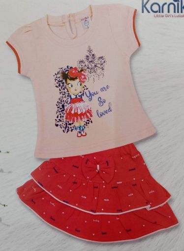 Picture of MDL01274 :: Size:18-24 Months :: Skirt And Top Set