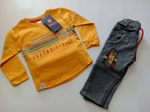 Picture of MDL01277 :: Size:9-12 Months :: Boys Top and Pant Set