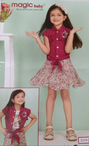 Picture of MDL01202 :: Size:2-3 Years :: Skirt And Top Set