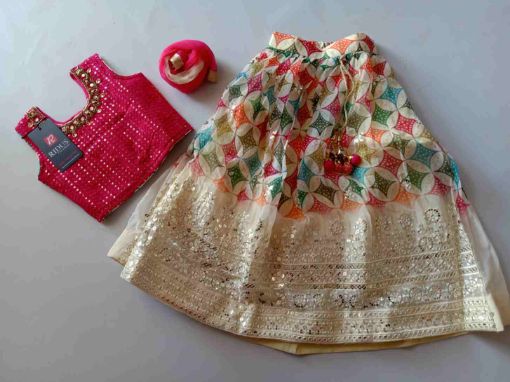 Picture of MDL01213 :: Size:3-4 Years :: Girls Lehenga