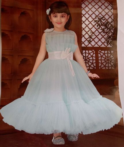 Picture of MDL01227 :: Size:4-5 Years :: Designer Frocks