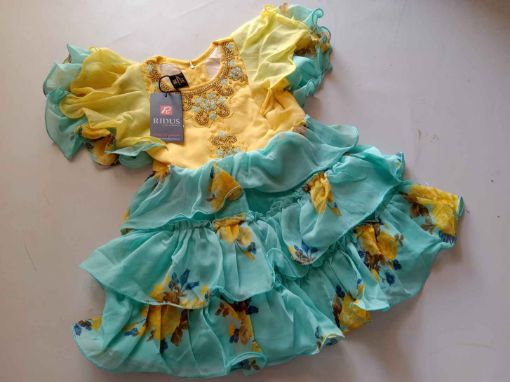 Picture of MDL01291 :: Size:9-12 Months :: Designer Frocks