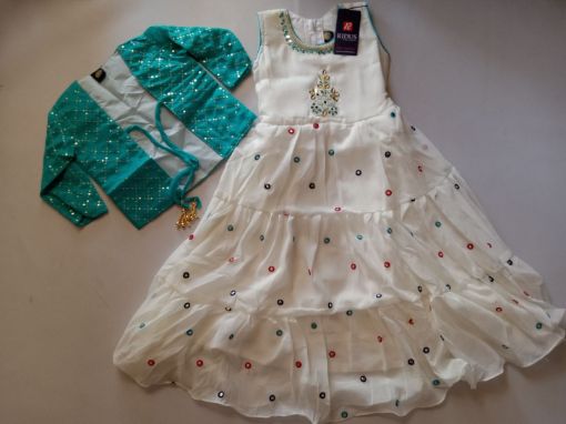 Picture of MDL01293 :: Size:4-5 Years :: Designer Frocks