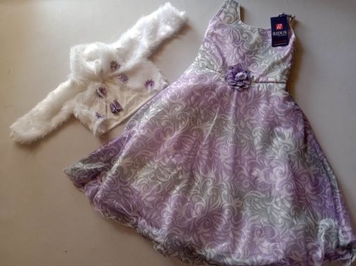 Picture of MDL01372 :: Size:7-8 Years :: Designer Frocks