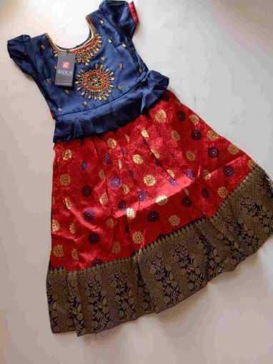 Picture of MDL01375 :: Size:9-10 Years :: Designer Frocks