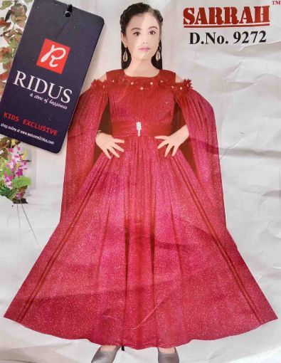 Picture of MDL01381 :: Size:6-7 Years :: Designer Frocks